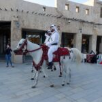 Law men on horses in Doha